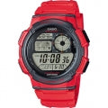 CASIO COLLECTION & VINTAGE Herren Quarzuhr aus Kunststoff mit Resin 45 mm AE-1000W-4AVDF – Seitenansicht
