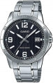 CASIO COLLECTION & VINTAGE CASUAL DATE - BLACK MTP-V004D-1B2UDF Date Armbanduhr 41.5 mm Schwarz ansicht-3