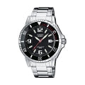 CASIO COLLECTION & VINTAGE DIVER 200m NEOBRITE - BLACK MTD-1053D-1AVES Date Armbanduhr 42.5 mm Schwarz ansicht-3