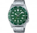 CASIO COLLECTION & VINTAGE DIVER 50M - FOREST GREEN MTD-135D-3AVDF Date Armbanduhr 43.5 mm Grün ansicht-3