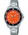 CASIO COLLECTION & VINTAGE DIVER COMPACT 50M - ORANGE MDV-10D-4A1VDF Date Armbanduhr 38.5 mm ansicht-3