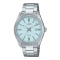CASIO COLLECTION & VINTAGE MTP-1302DA-2A2VDF Date Armbanduhr 38.5 mm Blau ansicht-3