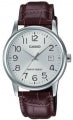 CASIO COLLECTION & VINTAGE MTP-V002L-7B2UDF Date Armbanduhr 37 mm Silber ansicht-3