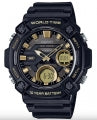 CASIO COLLECTION & VINTAGE OVERSIZE 10 YEAR BATTERY - GOLD AEQ-120W-9AVDF Analoguhr Armbanduhr 52 mm Gold ansicht-3