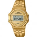 CASIO COLLECTION & VINTAGE ROUND - GOLD A171WEG-9AEF Multifunction Armbanduhr 37.5 mm Gold ansicht-3
