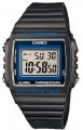 CASIO COLLECTION & VINTAGE Unisex Quarzuhr aus Kunststoff mit Resin 40 mm W-215H-8A – Seitenansicht
