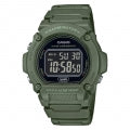 CASIO COLLECTION & VINTAGE W-219HC-3BUDF Multifunction Armbanduhr 47 mm Grün ansicht-3