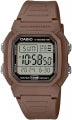 CASIO COLLECTION & VINTAGE W-800H-5AVES Multifunction Armbanduhr 37 mm Braun ansicht-3