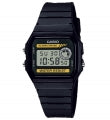 CASIO COLLECTION & VINTAGE YOUTH - BLACK F-94WA-9DG Multifunction Armbanduhr 32 mm Schwarz ansicht-3