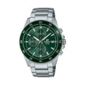 CASIO EDIFICE CLASSIC CHRONOGRAPH - GREEN EFR-526D-3AVUEF Chronograph Armbanduhr 44 mm Grün ansicht-2