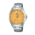 CASIO EDIFICE CLASSIC DATE - ORANGE EFV-100D-9AVUEF Date Armbanduhr 42 mm ansicht-2