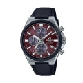 CASIO EDIFICE Mod. SOLAR POWERED CHRONOGRAPH, LEATHER - RED ***SPECIAL PRICE*** EFS-S630BL-5AVUEF Multifunction Armbanduhr 44 mm Rot ansicht-2