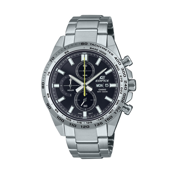 CASIO EDIFICE Mod. SPORT CHRONO BLACK ***SPECIAL PRICE*** Herren Chronograph Armbanduhr aus – Produktansicht