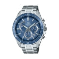 CASIO EDIFICE RETROGRADE CHRONOGRAPH XL - BLUE AVIO EFR-552D-2AVUEF Multifunction Armbanduhr 47 mm Blau ansicht-2