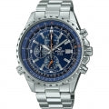 CASIO EDIFICE SLIDE RULE XL CHRONO - BLUE EF-527D-2AVUEF Chronograph Armbanduhr 45.5 mm Blau ansicht-2