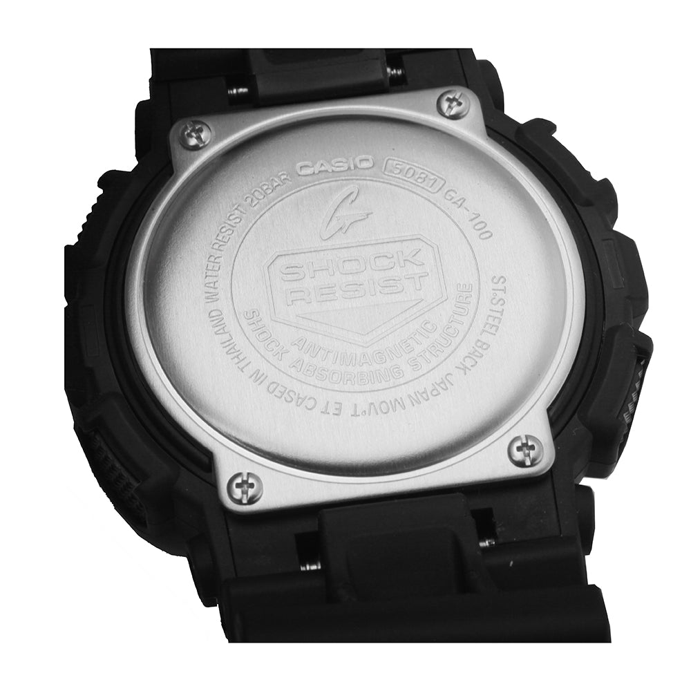 CASIO G-SHOCK GS BASIC GA-100-1A1ER Multifunction Armbanduhr 51 mm ansicht-3