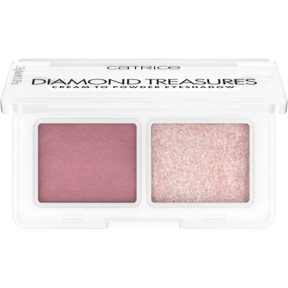 Catrice Lidschattenpalette Catrice, Diamond Treasures, Eyeshadow Palette, 020, Fairy Dust, 2 Shades, 2.8 g Regular