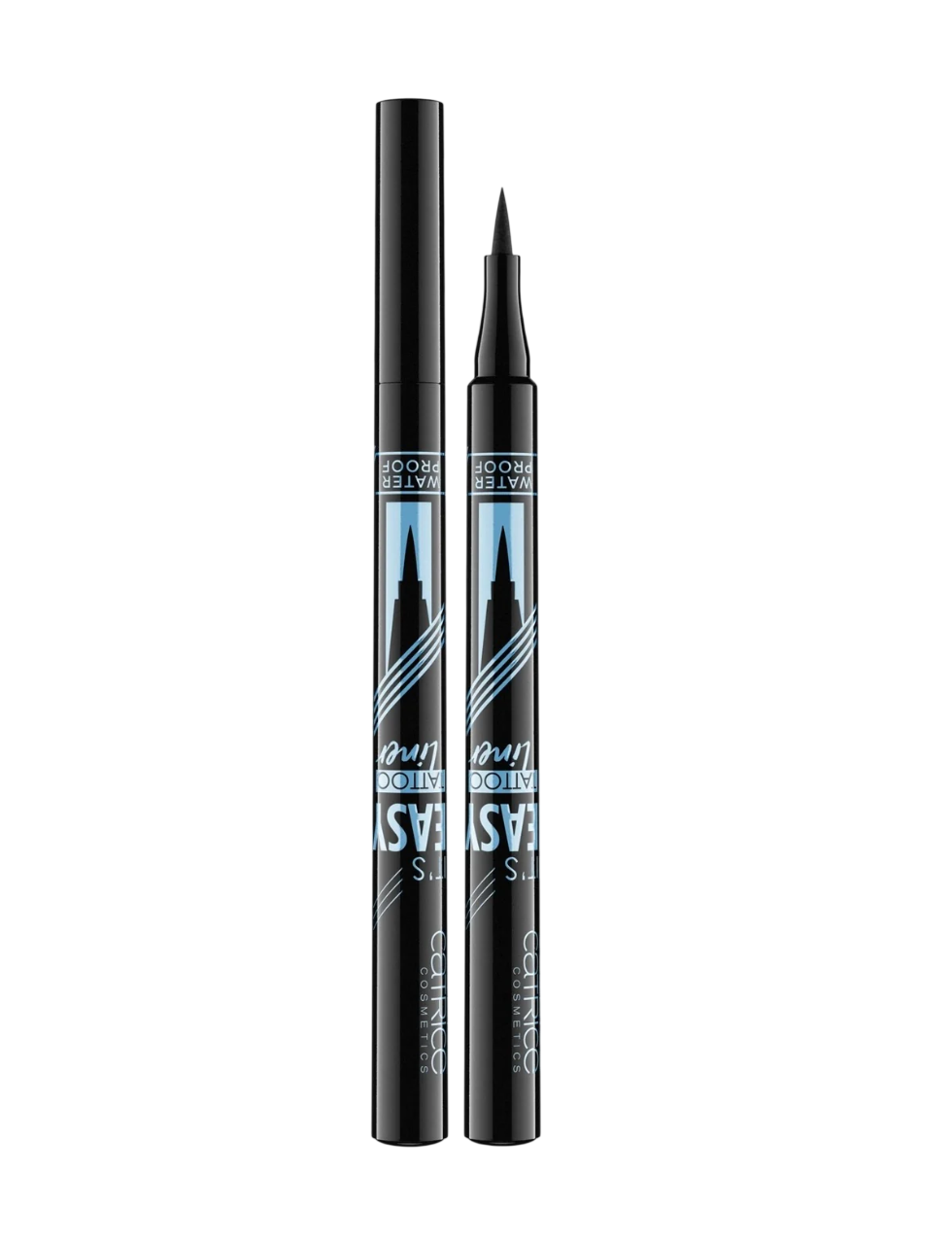 Catrice Catrice, It's Easy Tattoo, Wasserdicht, Flüssiger Eyeliner, 010, Schwarz, 1 ml Regular