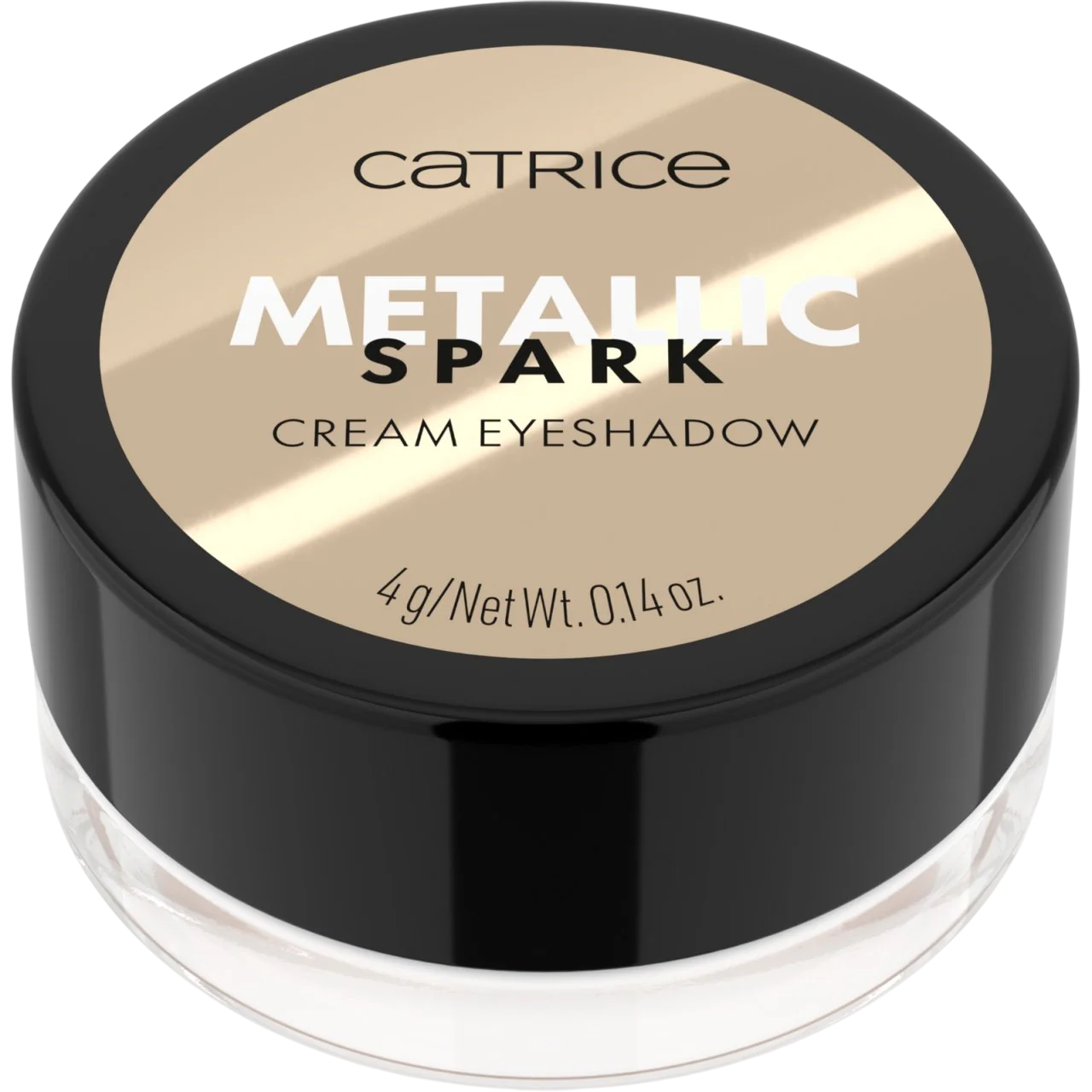 Catrice Catrice, Metallic Spark, Brillant, Creme-Lidschatten, 010, Champagne Chic, 4 g Regular