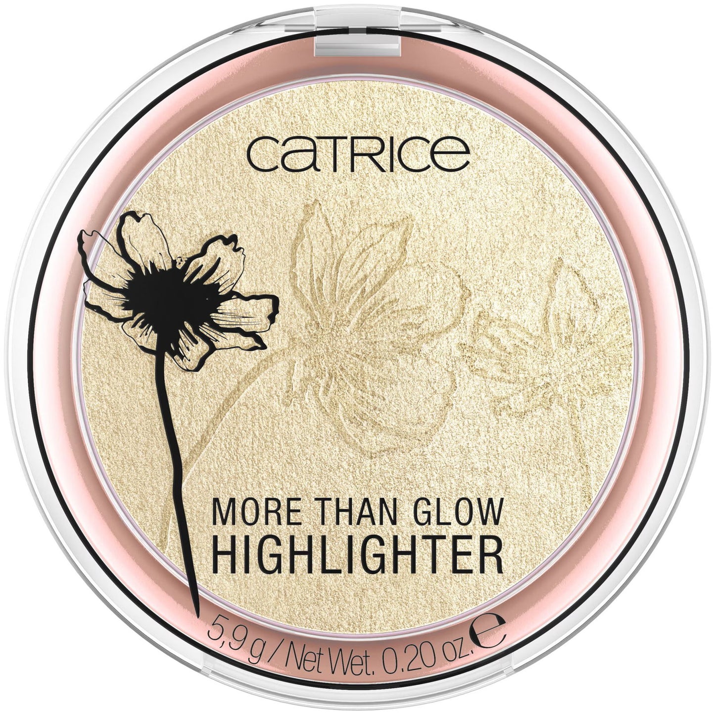 Catrice Catrice, More Than Glow, Leuchtend, Rouge-Highlighter Kompakt, 010, Ultimate Platinum Glaze, 5.9 g Regular