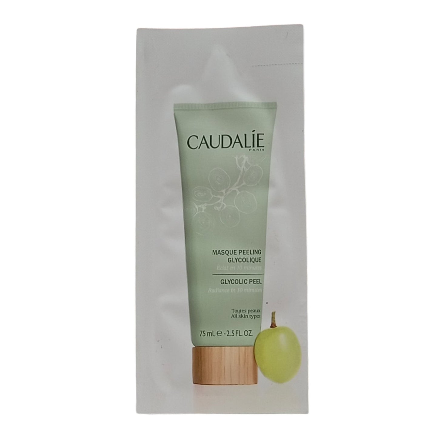 Caudalie Caudalie, Vinoperfect, Glykolsäure, Aufhellung, Wöchentlich, Crememaske, Für das Gesicht, 3 ml *Muster Sample