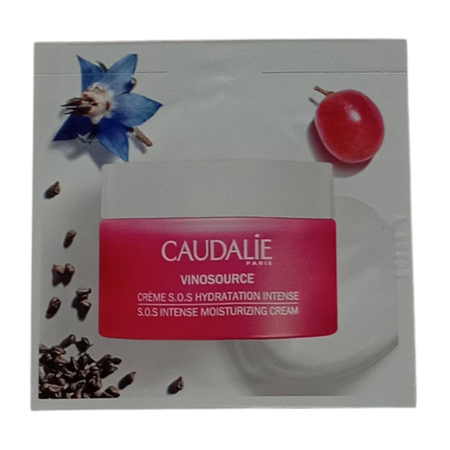 Caudalie Caudalie, Vinosource, Vegan, Hydratisierend, Tag & Nacht, Sahne, Für das Gesicht, 2 ml *Muster Sample