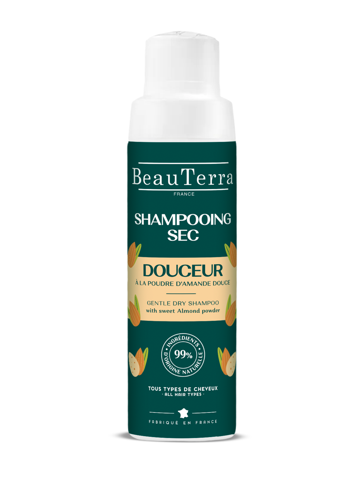 BEAUTERRA BEAUTERRA Shampooing Soin Champú En Seco Suave trockenes Shampoo 50 g