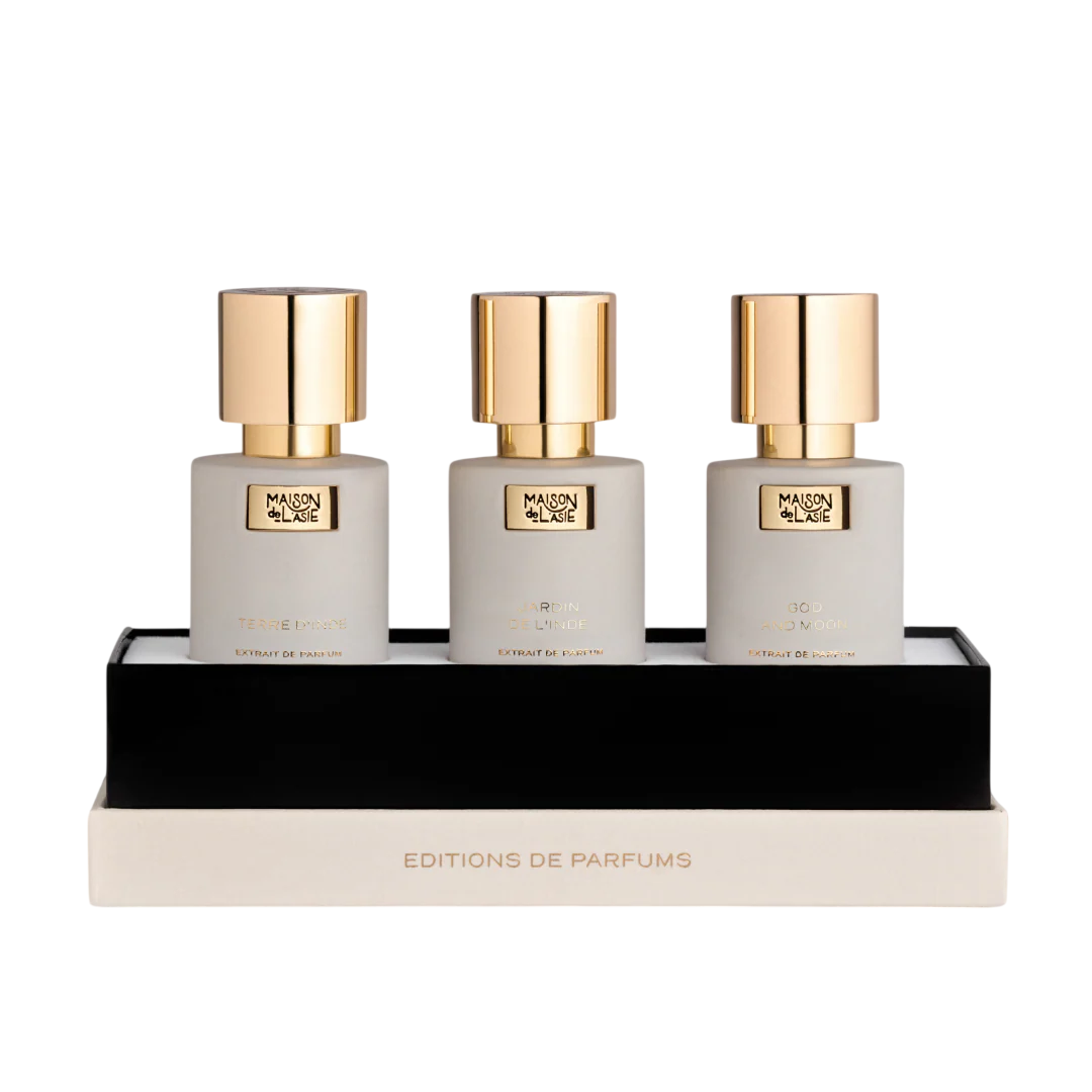 Maison De L`Asie Parfümset Chapitre 04 Set Maison De L'Asie: God and Moon, Extrait De Parfum, Unisex, 15 ml + Jardin de L'Ind