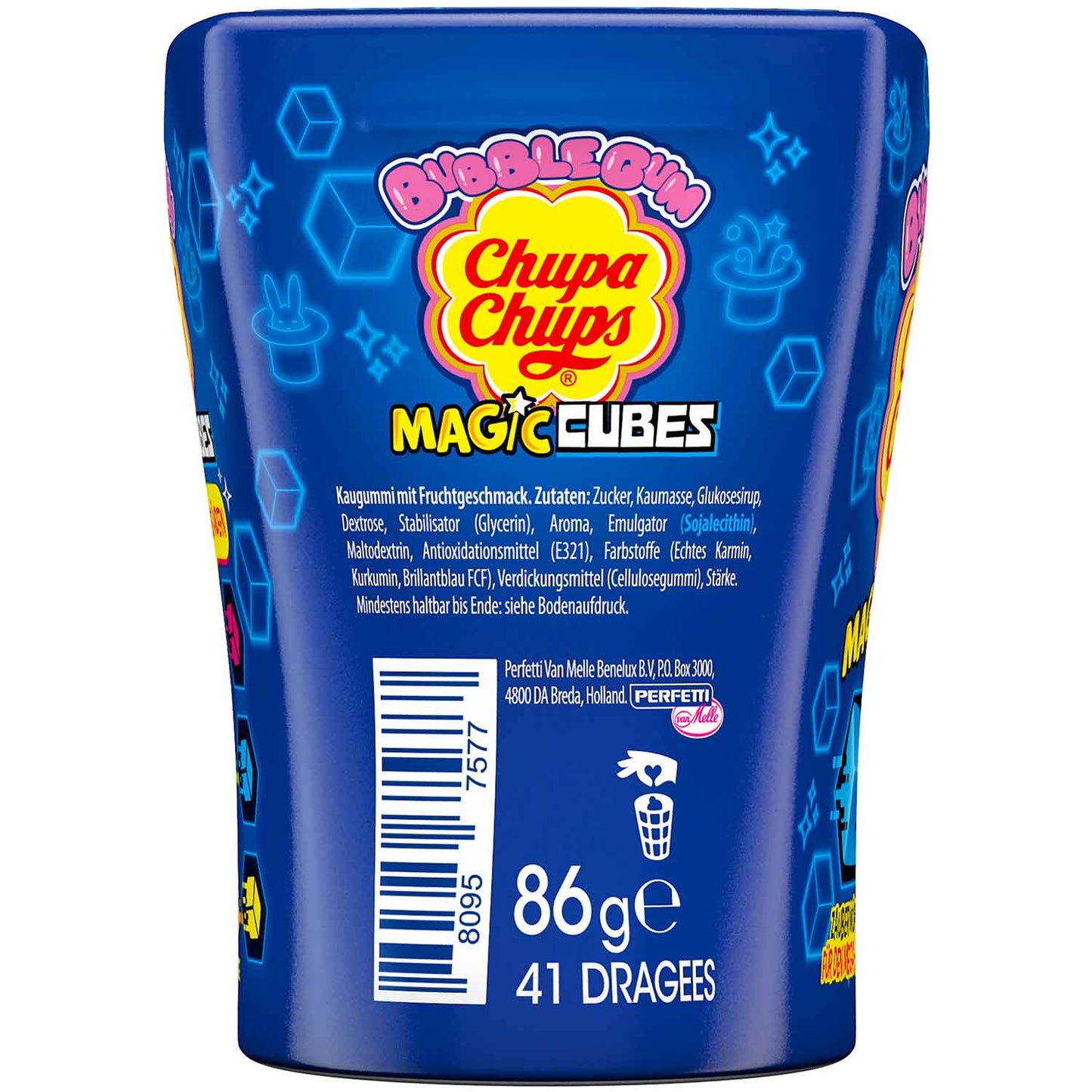 Chupa Chups Magic Cubes 41er Kaugummi mit Fruchtgeschmack - Candyshop.ch