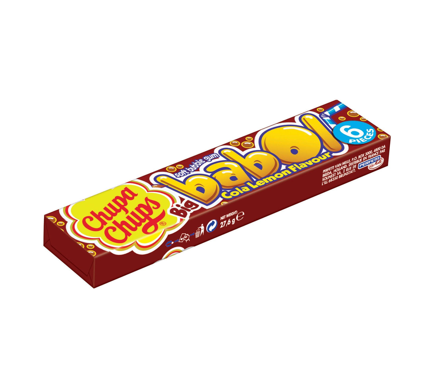 Chupa Chups Big babol Cola Lemon 6er - Candyshop.ch