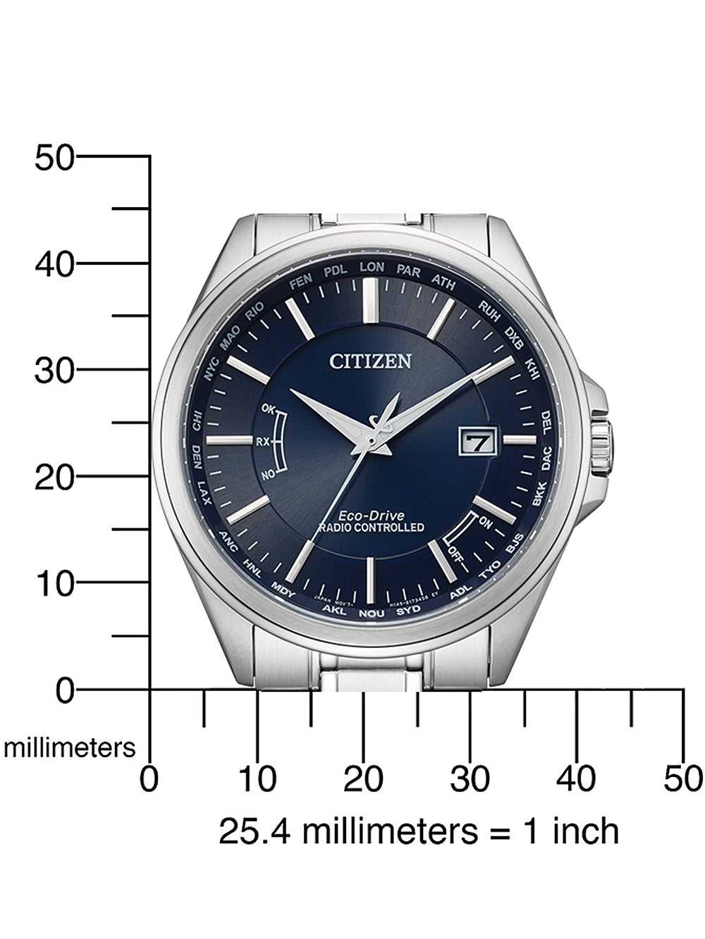 CITIZEN CB0250-84L Analoguhr Armbanduhr ansicht-3