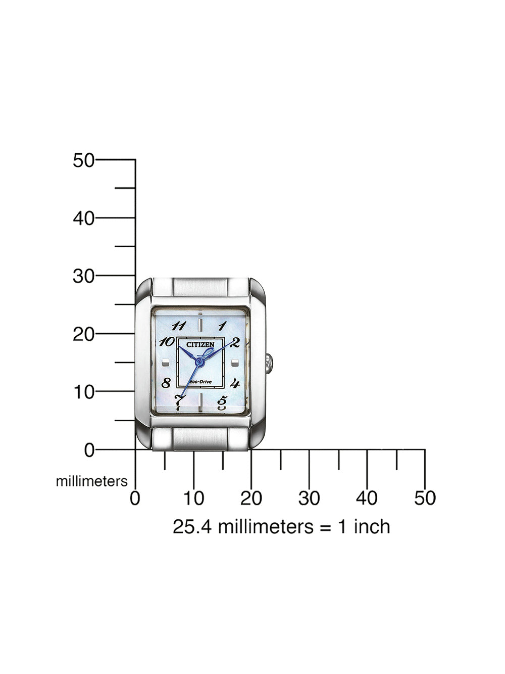 CITIZEN L SQUARE EW5600-87D Armbanduhr ansicht-3