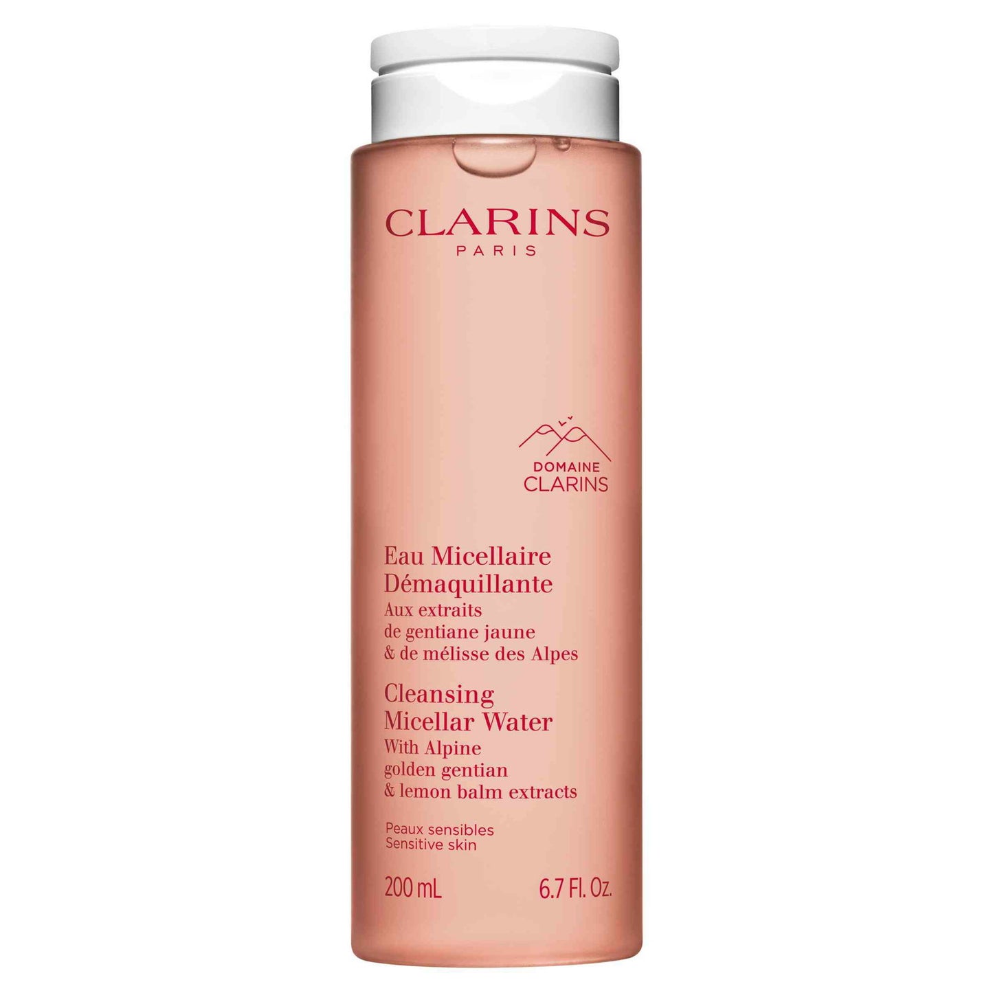 Clarins Clarins, Cleansing Micellar Water, Reinigung, Mizellenwasser, Für empfindliche Haut, 200 ml Regular