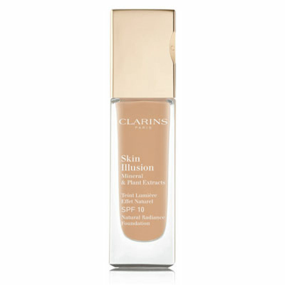 Clarins Clarins, Skin Illusion, Farbkorrektur, Flüssige Grundierung, 110, Honig, SPF 15, 15 ml *Tester