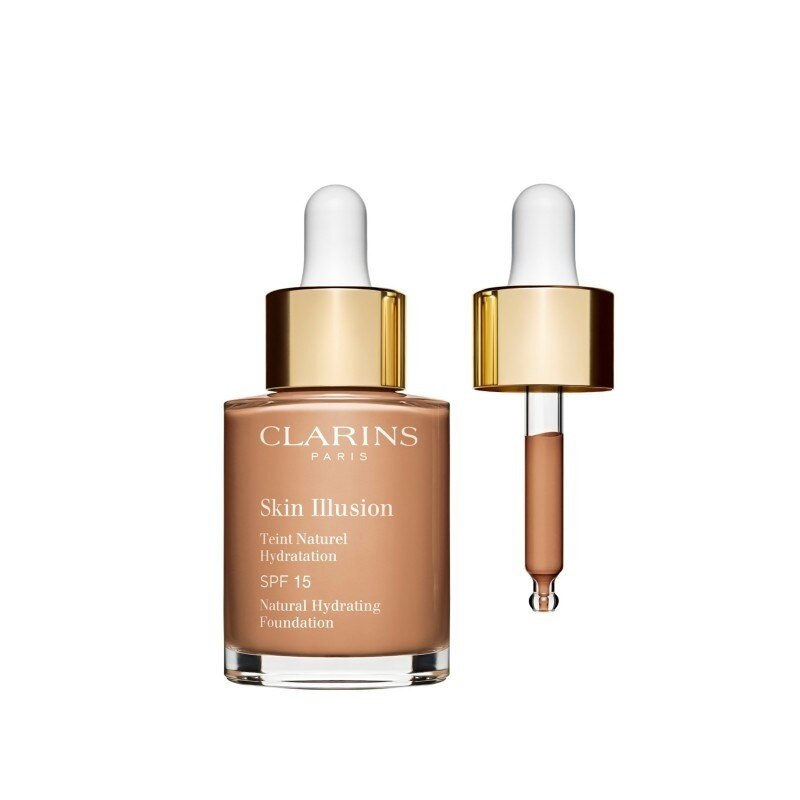 Clarins Clarins, Skin Illusion, Flüssige Grundierung, 105, Nackt, SPF 15, 30 ml Regular