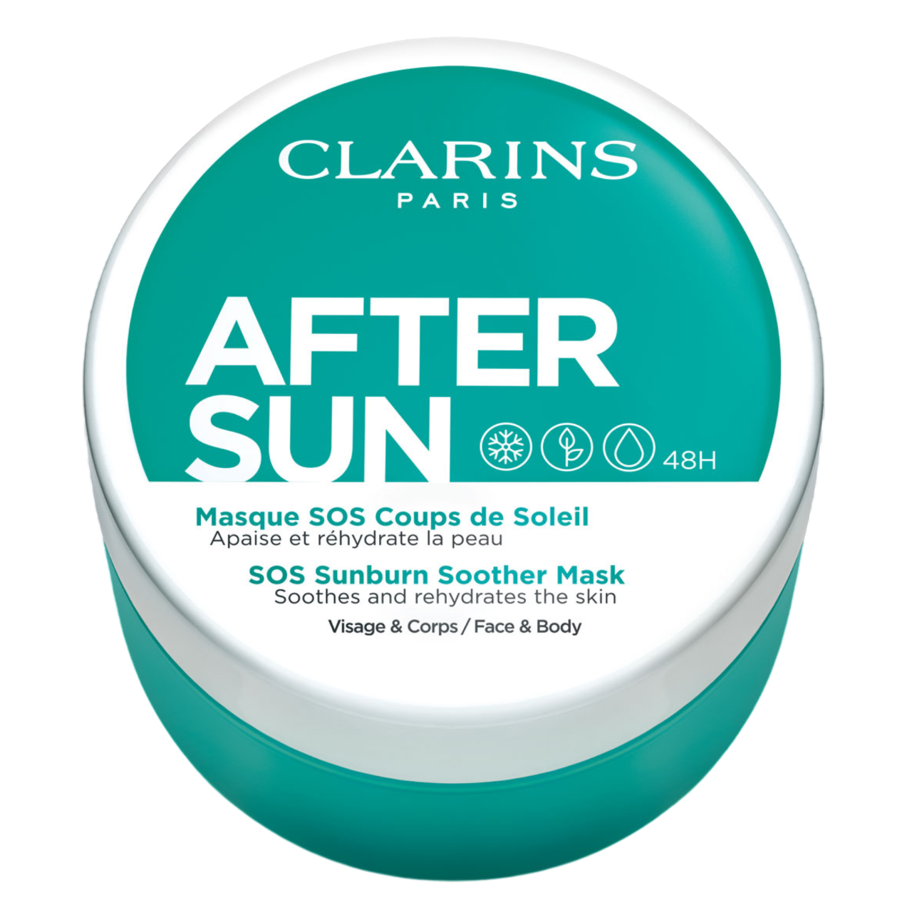 Clarins Clarins, SOS Sunburn, Beruhigend, Beruhigend, After-Sun-Creme, 100 ml Regular
