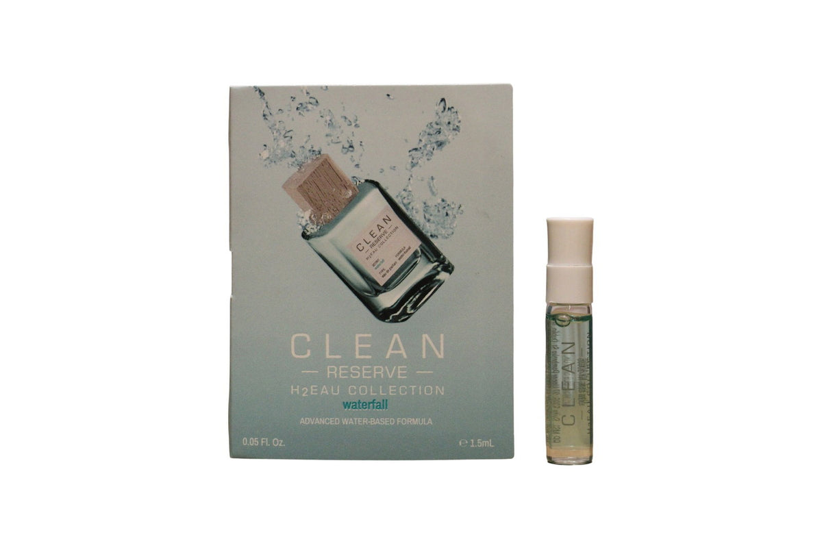 Clean Clean, H2Eau Waterfall, Eau de Parfum, Unisex, 1.5 ml Fläschchen Vial