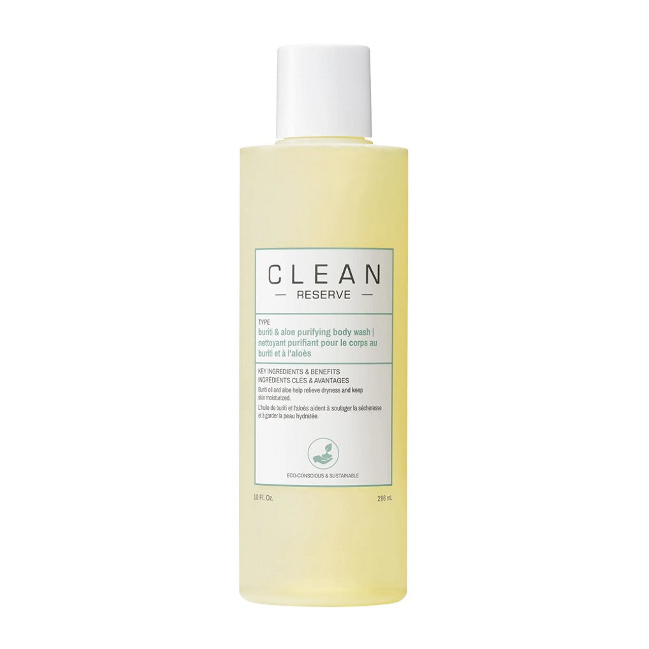 Clean Clean, Reserve, Buriti & Aloe, Reinigung, Duschgel, 296 ml Regular