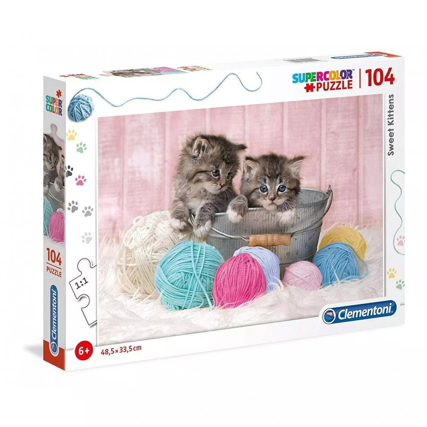 Clementoni Symphonya Clementoni, SuperColor, Jigsaw Puzzles 104 stk Regular