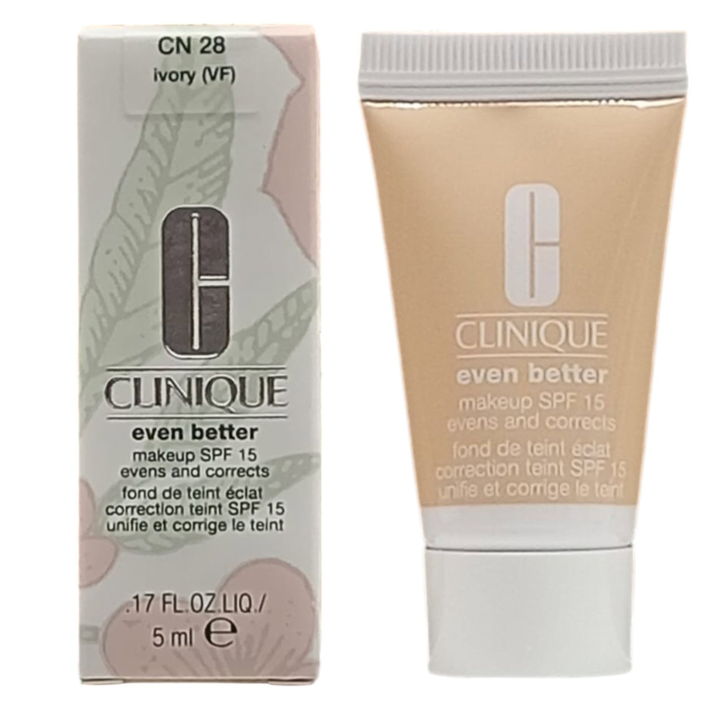 Clinique Clinique, Even Better, Parabenfrei, Hydratisierend, Flüssige Grundierung, CN 28, Elfenbein, SPF 15, 5 ml *Muster Sam