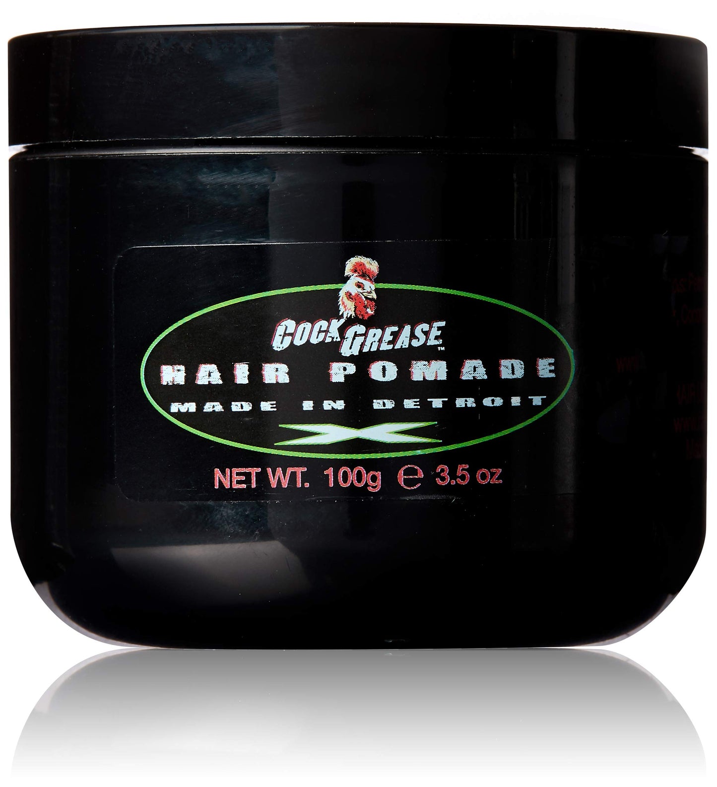 Cock Grease Cock Grease, Extra Stiff X, Haarstyling-Pomade, Glanzfinish, Extra Halt, 100 g Regular