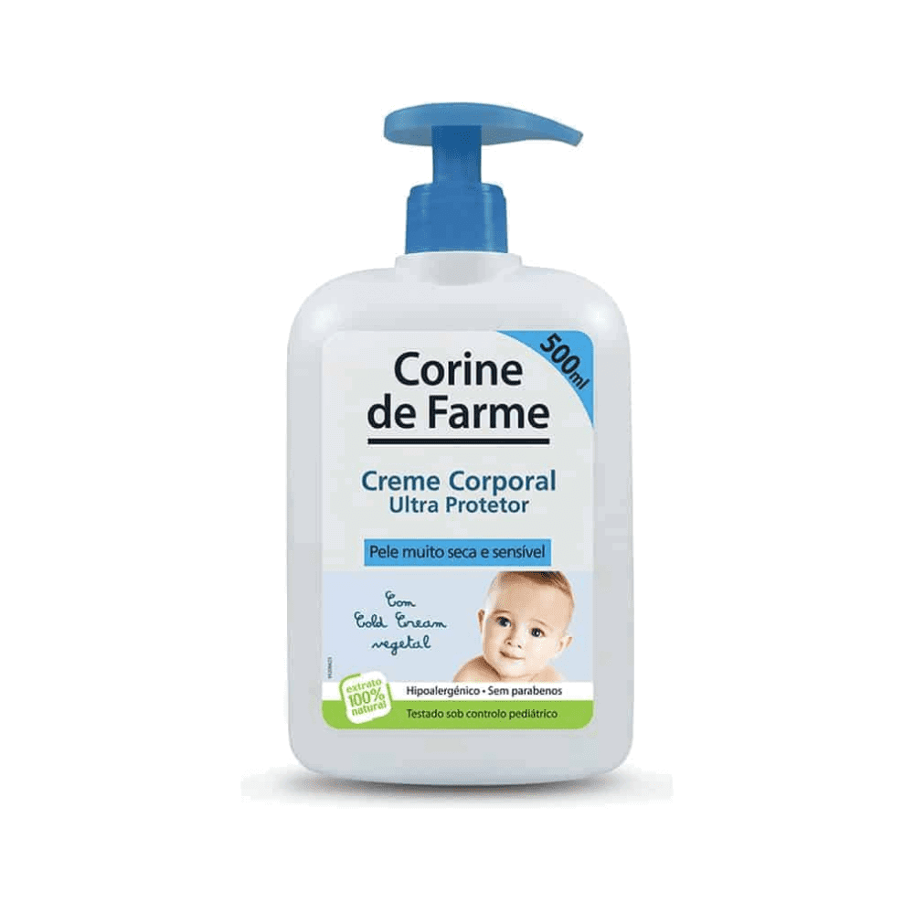 Corine De Farme Corine De Farme, Baby, Hypoallergen, Schützend, Körpercreme, Körper, 500 ml *Tester