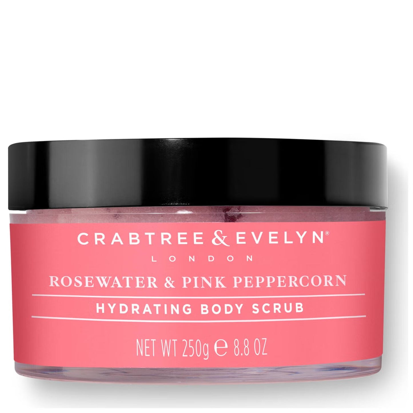 Crabtree & Evelyn Crabtree & Evelyn, Rosewater & Pink Peppercorn, Hydratisierend, Körperpeeling, 220 g *Tester