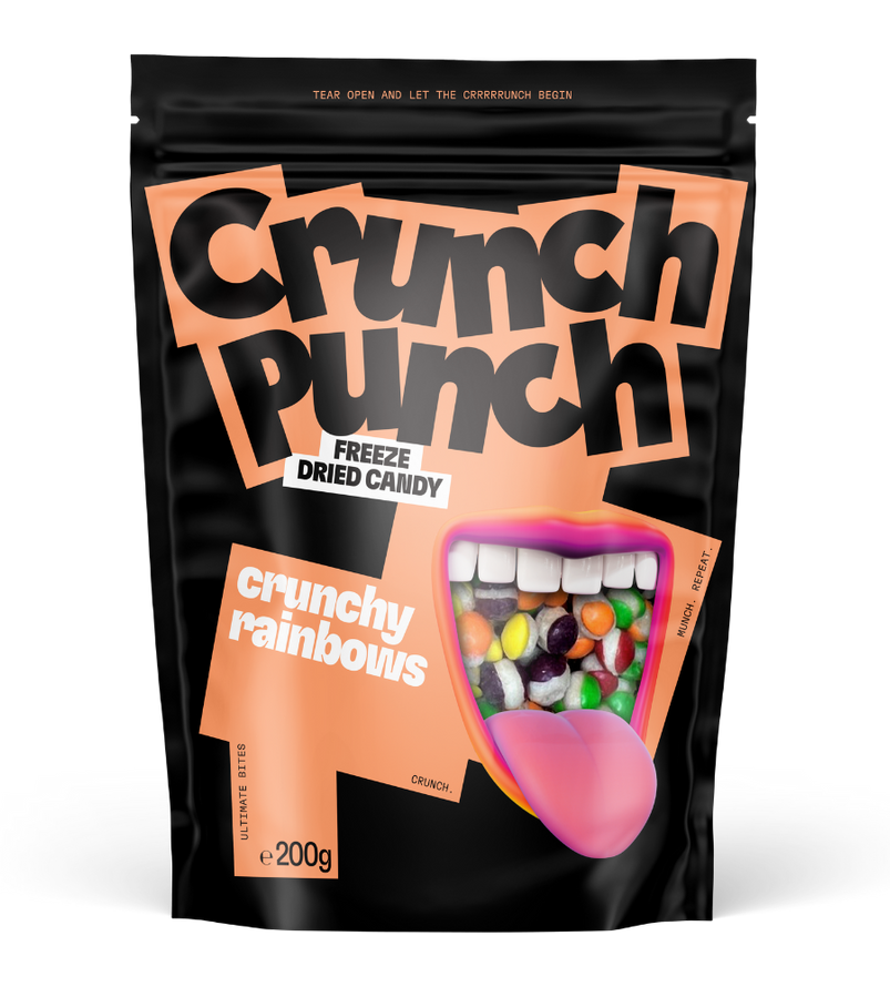 Crunch Punch Crunchy Rainbow 50g - Candyshop.ch