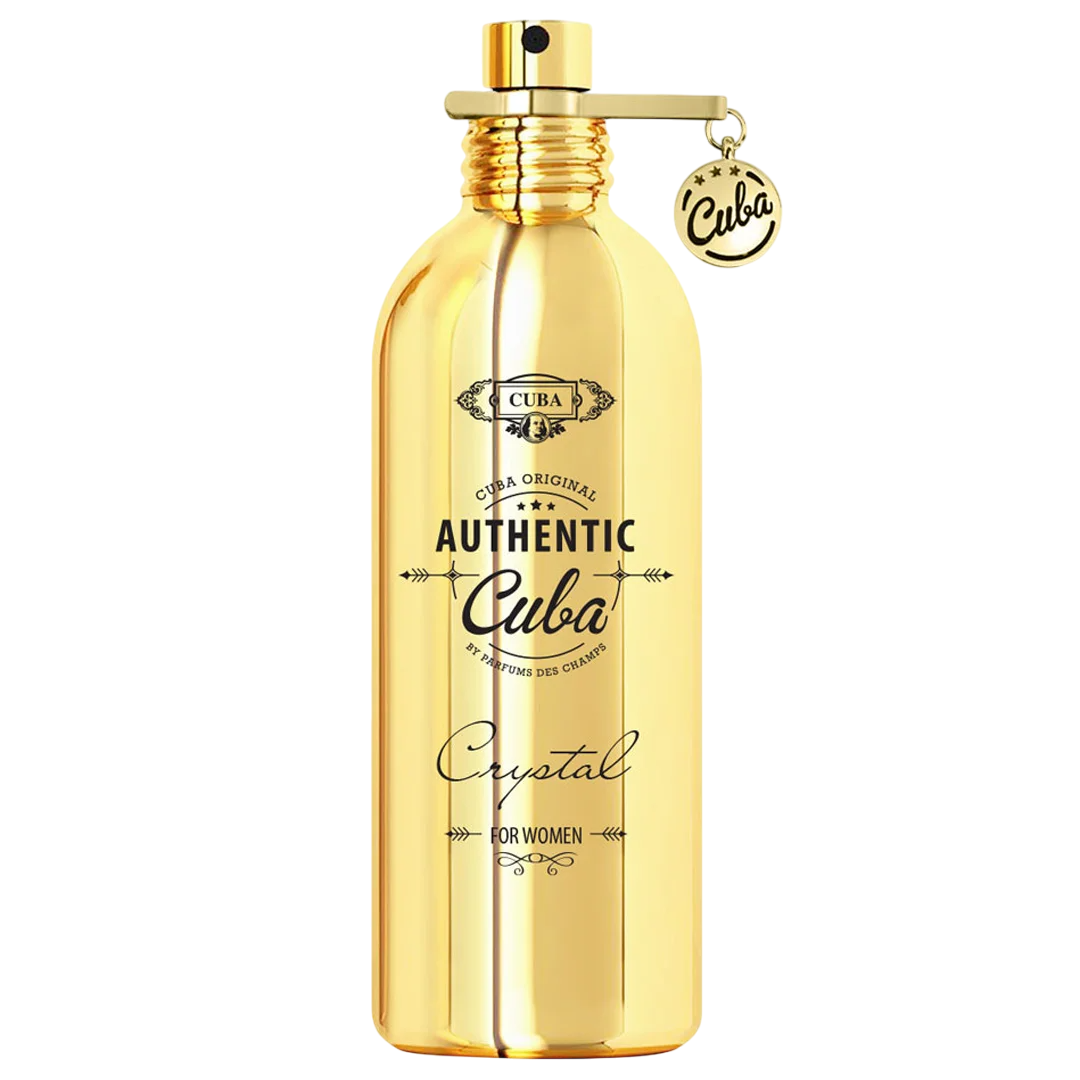 Cuba Authentic Crystal Eau de Parfum für Frauen – 100 ml sinnlicher Duft