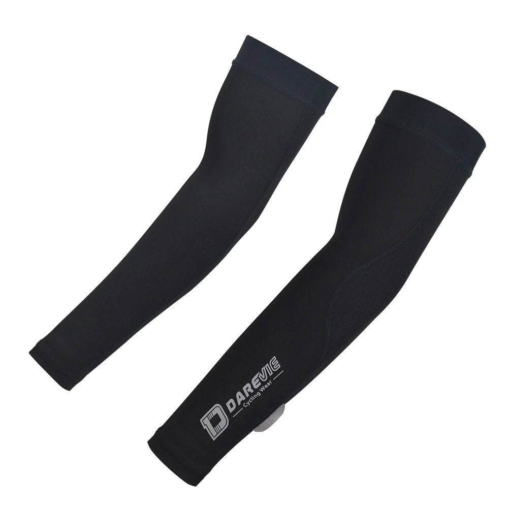 Darevie Darevie, Zum Radfahren, Darevie, Sport Frauen synthetischer Armwärmer, DVA006, Schwarz Regular