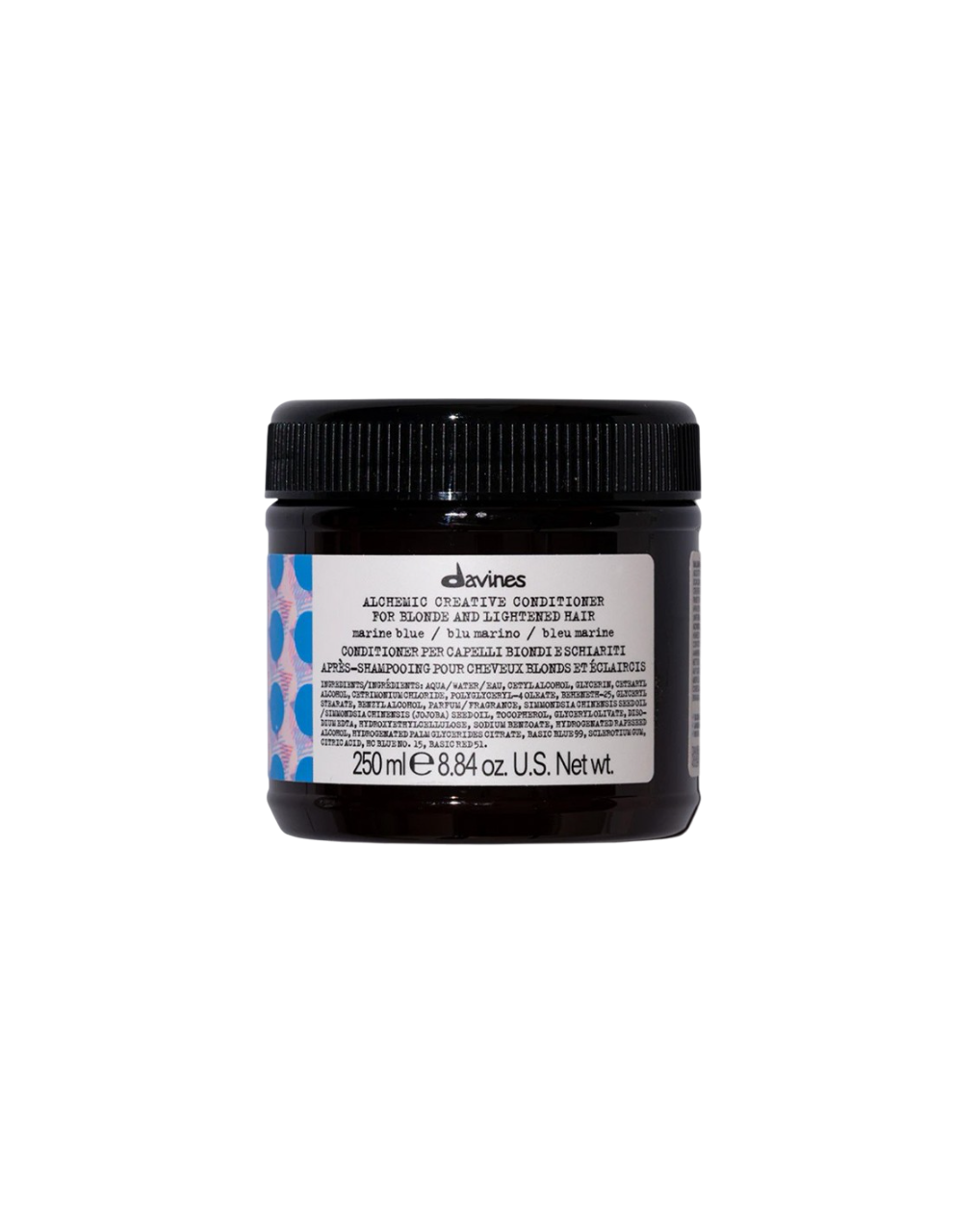 Davines Davines, Alchemic, Haarfarben-Conditioner, Marine Blue, Steigert die Farbintensität, 250 ml Regular
