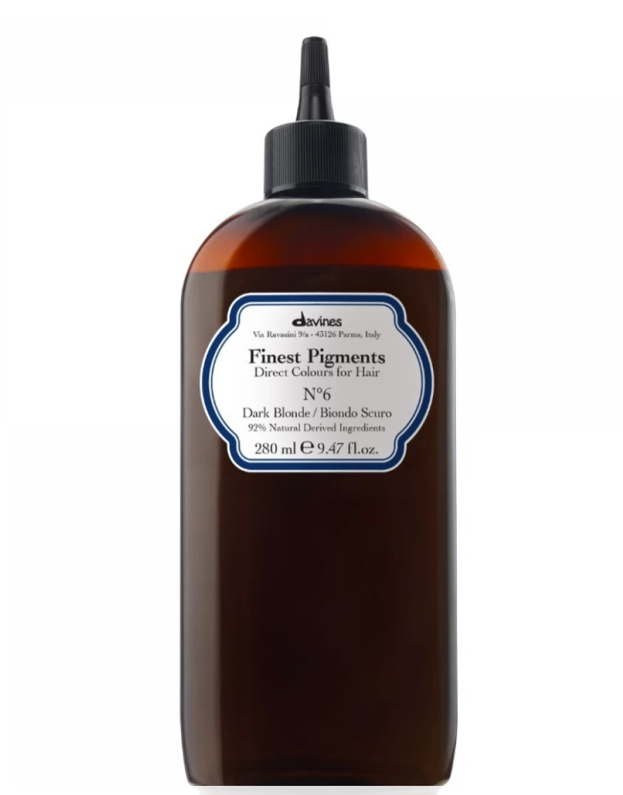 Davines Davines, Finest Gloss, Natürliche Inhaltsstoffe, Haarfarbenpigment, N.6 Dark Blonde, 280 ml Regular