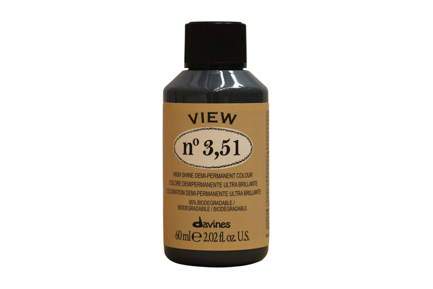 Davines Davines, View, Demi-permanente Haarfarbe, 3.51 , 60 ml Regular