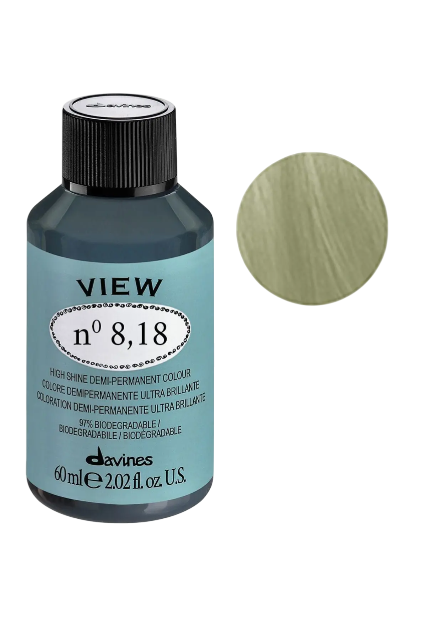 Davines Davines, View, Demi-permanente Haarfarbe, 8.18 , 60 ml Regular